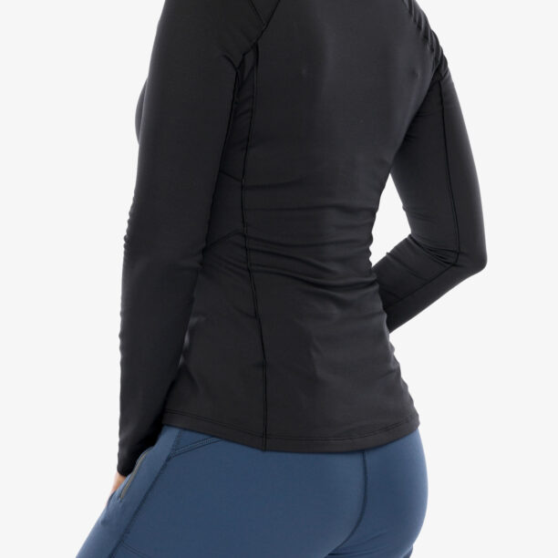 Preţ Bluza de corp femei Arcteryx Rho Crew Neck LS - black/black