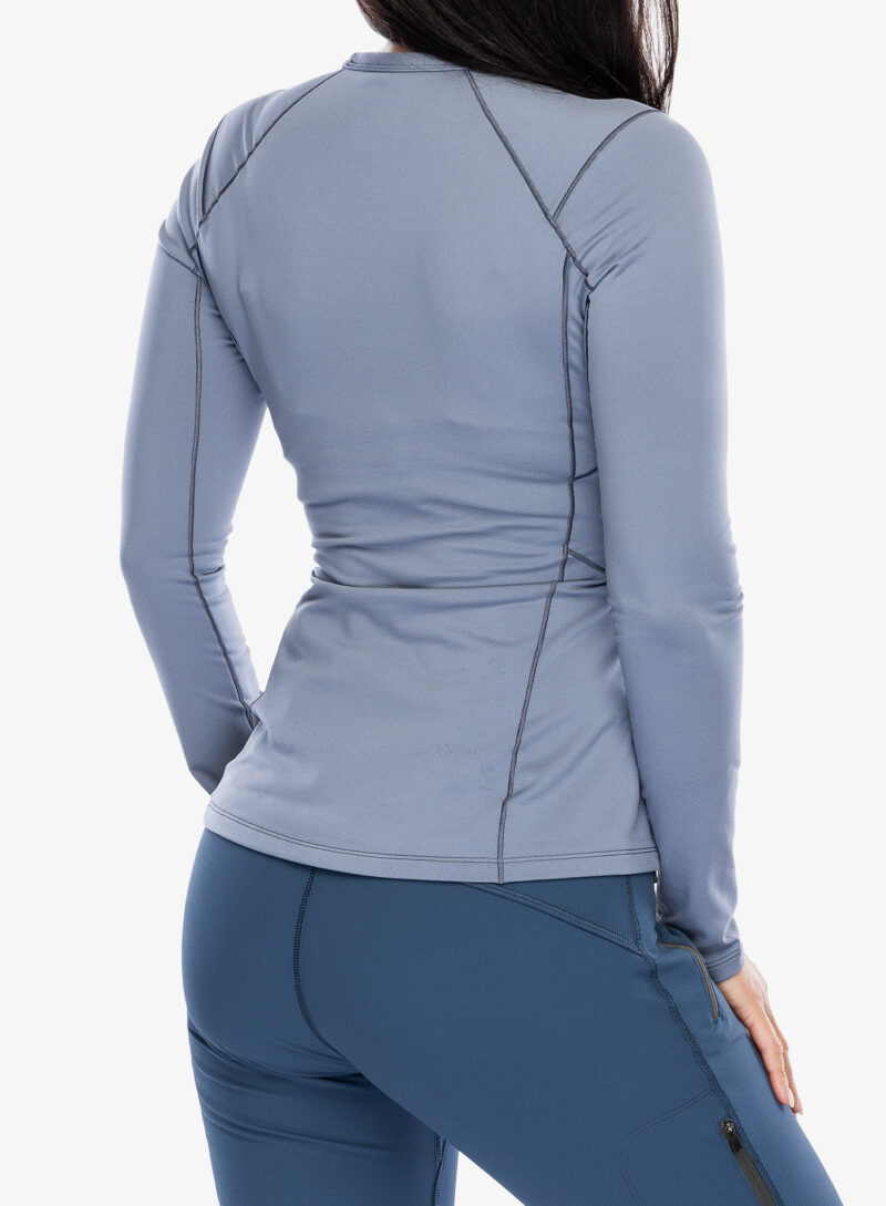 Bluza de corp femei Arcteryx Rho Crew Neck LS - stratus preţ