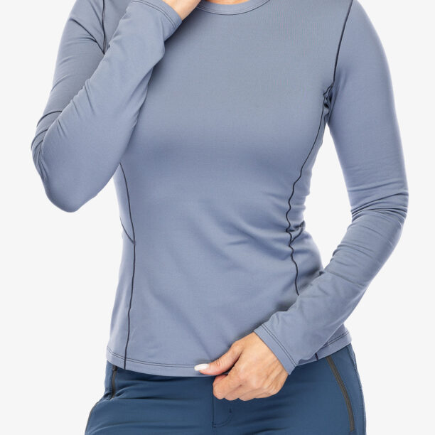 Bluza de corp femei Arcteryx Rho Crew Neck LS - stratus