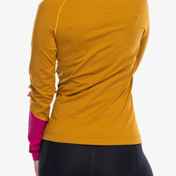 Preţ Bluza de corp femei Arcteryx Rho Crew Neck LS - yukon/amaranthus/edziza