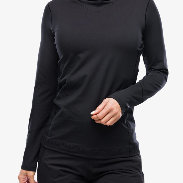 Bluza de corp femei Arcteryx Rho Hoody - black