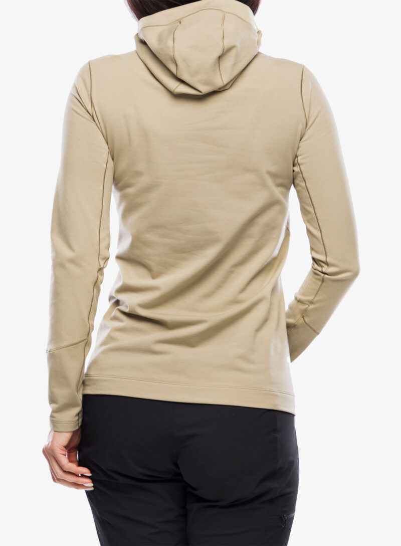 Preţ Bluza de corp femei Arcteryx Rho Hoody - smoke bluff