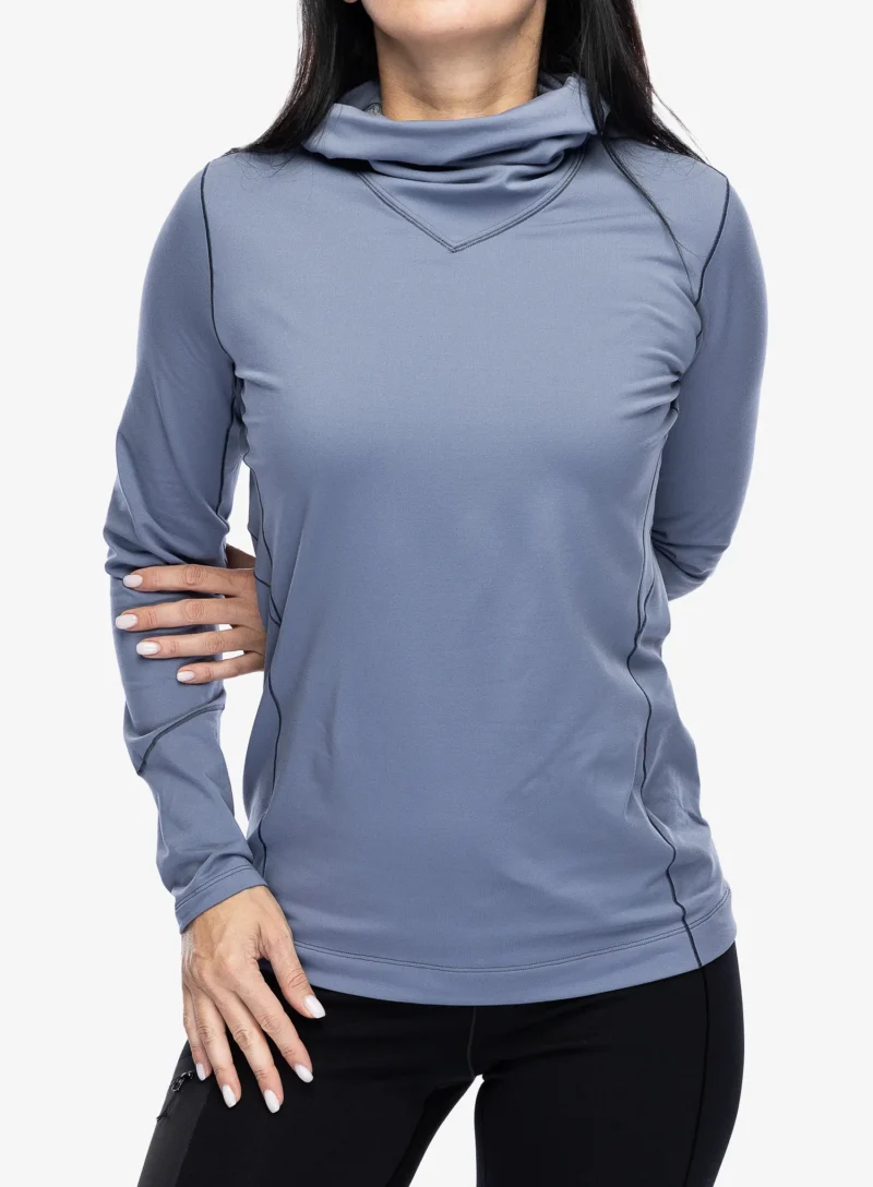 Bluza de corp femei Arcteryx Rho Hoody - stratus