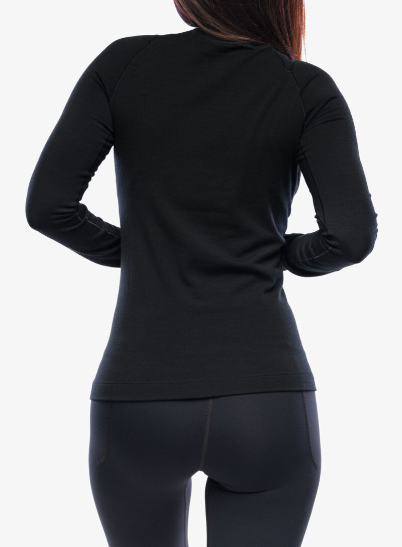 Bluza de corp femei Arcteryx Rho Merino Wool LS Crew - black preţ