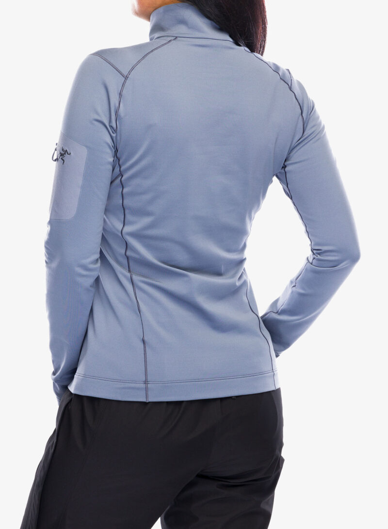 Preţ Bluza de corp femei Arcteryx Rho Zip Neck - stratus