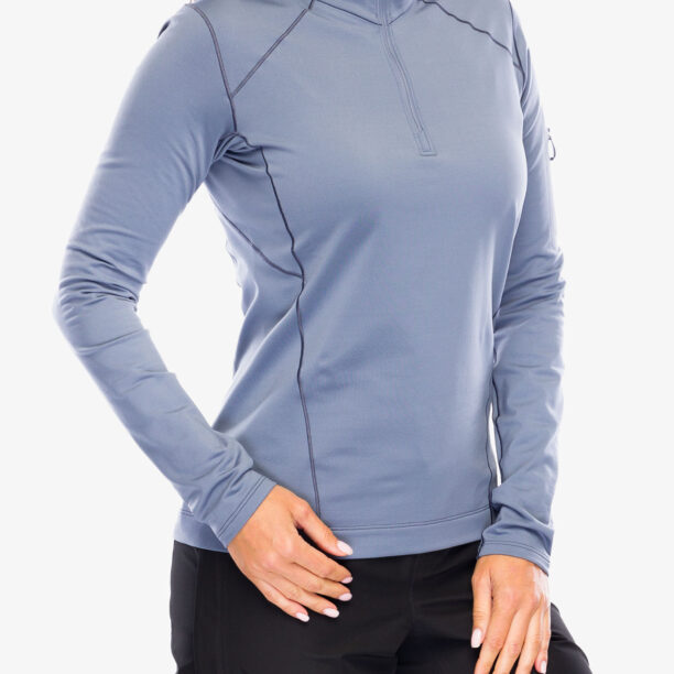 Bluza de corp femei Arcteryx Rho Zip Neck - stratus