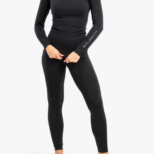 Bluza de corp femei Brubeck Extreme Thermo Sweatshirt - black preţ