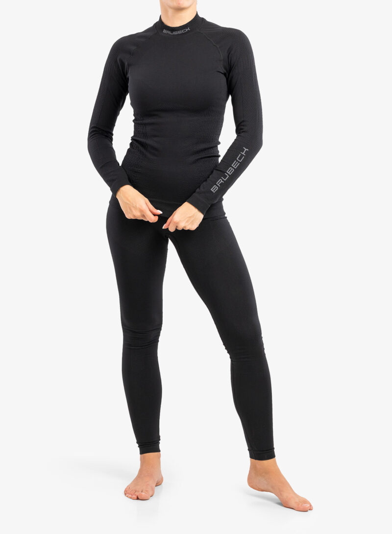 Bluza de corp femei Brubeck Extreme Thermo Sweatshirt - black preţ