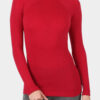 Bluza de corp femei Brubeck Extreme Wool Sweatshirt - raspberry