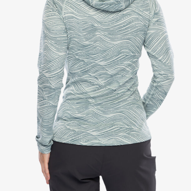 Preţ Bluza de corp femei Helly Hansen LIFA Active Solen GR Hoodie - green mist wave