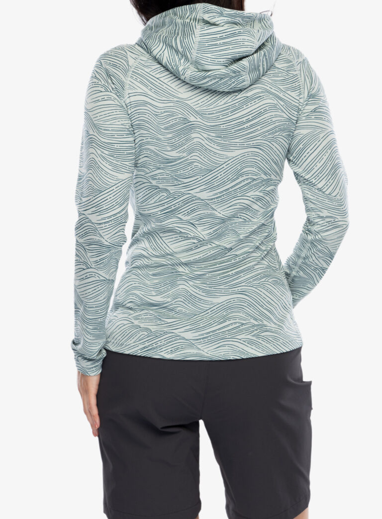 Preţ Bluza de corp femei Helly Hansen LIFA Active Solen GR Hoodie - green mist wave