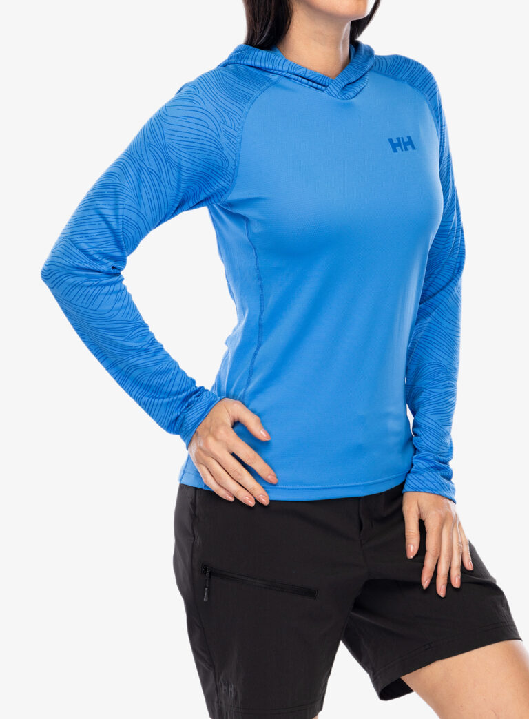 Cumpăra Bluza de corp femei Helly Hansen LIFA Active Solen GR Hoodie - ultra blue wave