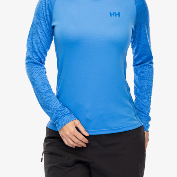 Bluza de corp femei Helly Hansen LIFA Active Solen GR Hoodie - ultra blue wave