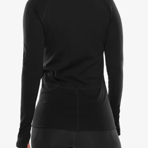 Bluza de corp femei Icebreaker 300 MerinoFine Polar LS Half Zip - black preţ