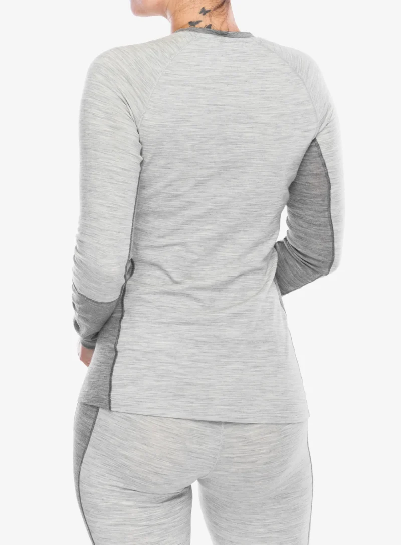 Bluza de corp femei Peak Performance Magic Crew - med grey melange preţ