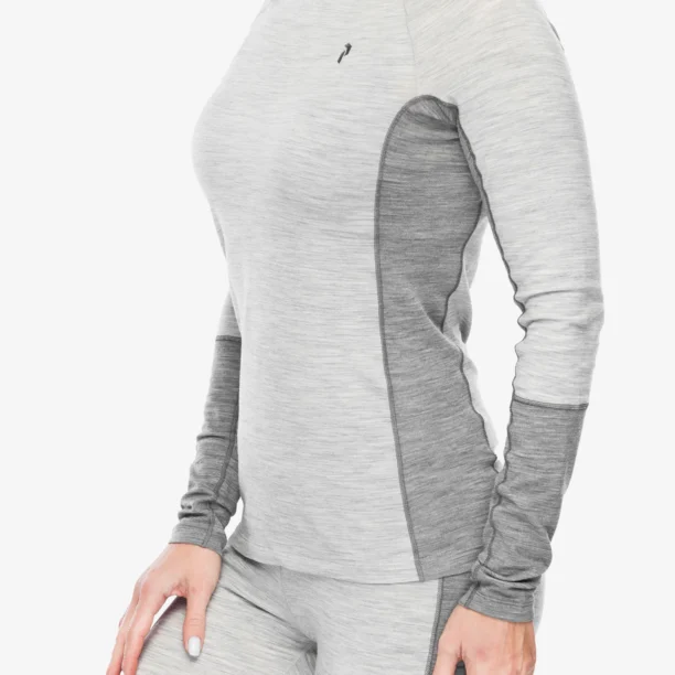 Cumpăra Bluza de corp femei Peak Performance Magic Crew - med grey melange