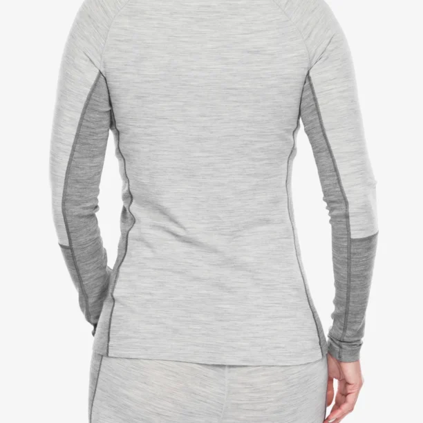 Bluza de corp femei Peak Performance Magic Half Zip - med grey melange preţ