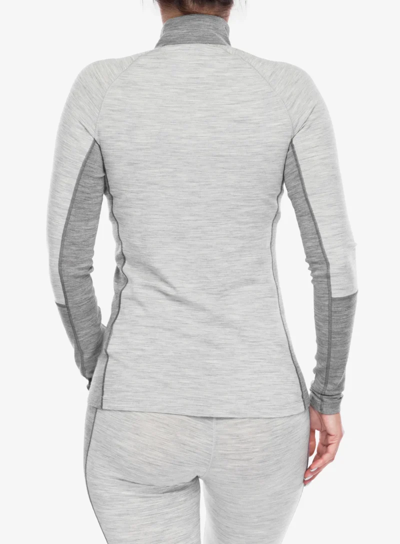 Bluza de corp femei Peak Performance Magic Half Zip - med grey melange preţ