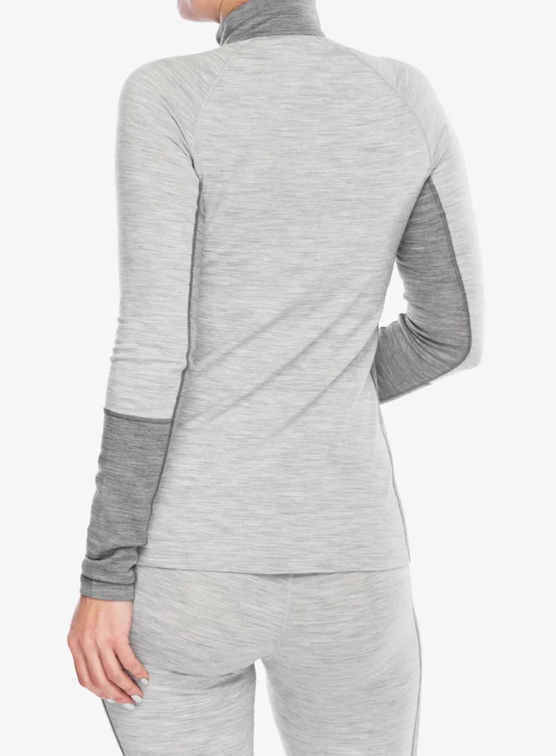 Preţ Bluza de corp femei Peak Performance Magic Half Zip - med grey melange