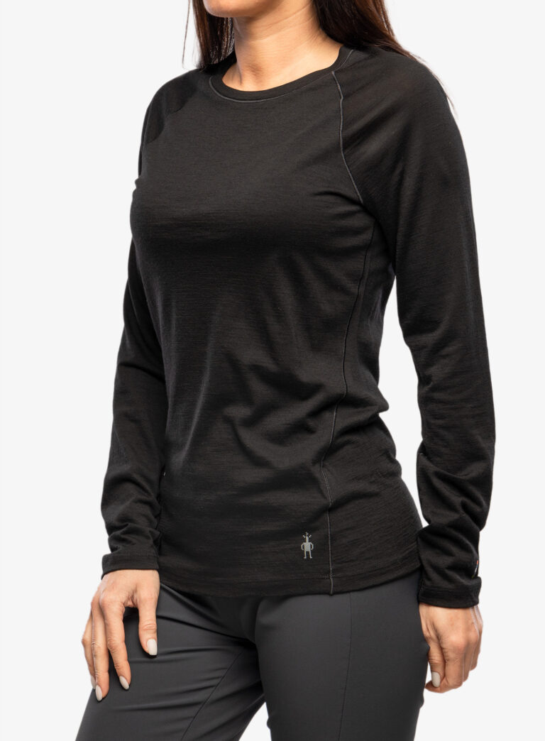 Cumpăra Bluza de corp femei Smartwool Classic All-Season Merino Base Layer Long Sleeve - black