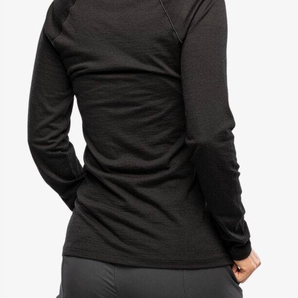 Preţ Bluza de corp femei Smartwool Classic All-Season Merino Base Layer Long Sleeve - black