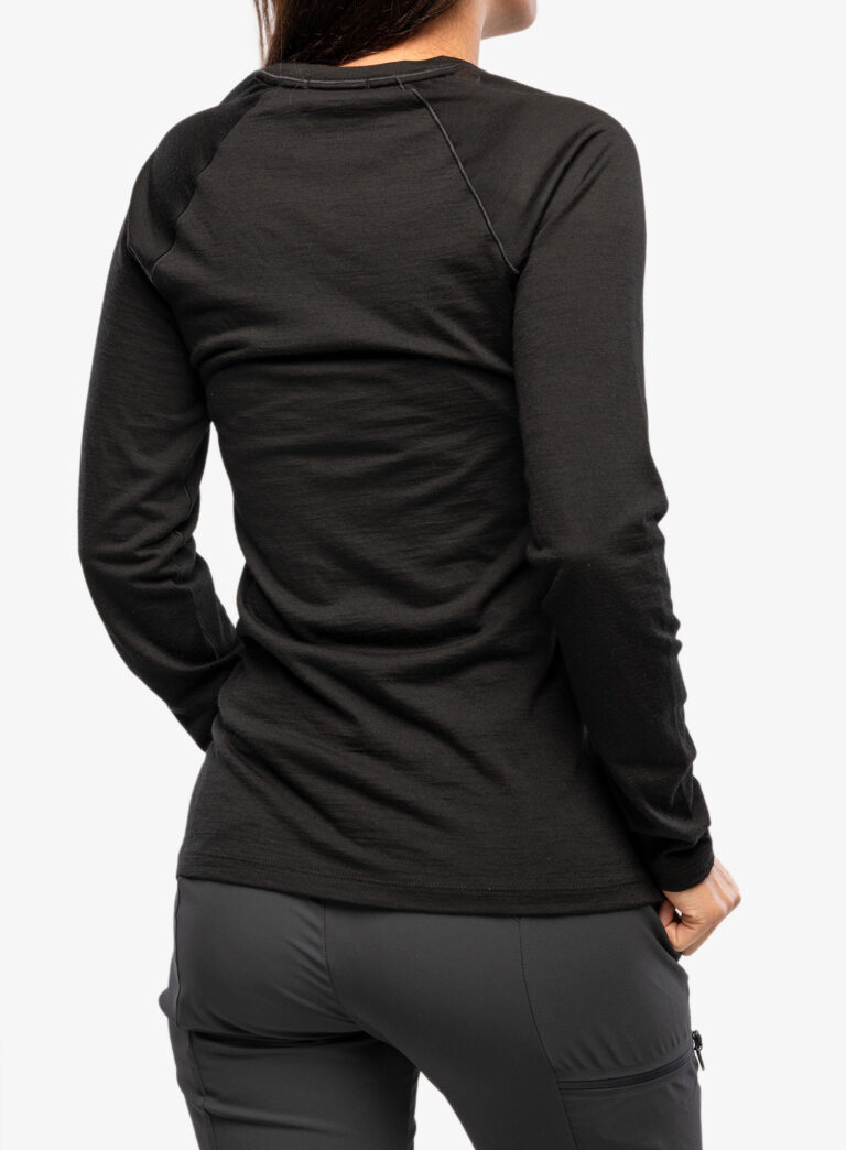 Preţ Bluza de corp femei Smartwool Classic All-Season Merino Base Layer Long Sleeve - black