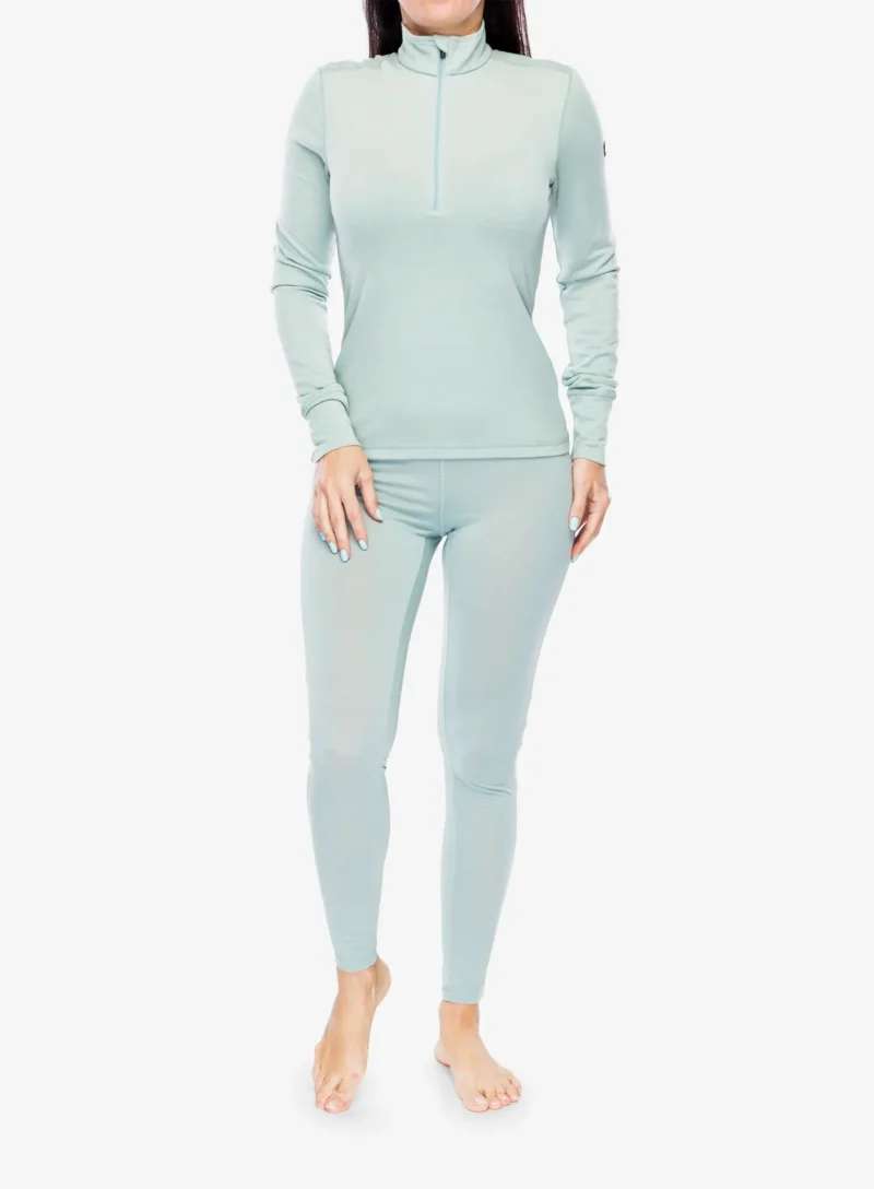 Cumpăra Bluza de corp femei Super.natural Arctic230 Zip 1/4 - light jade