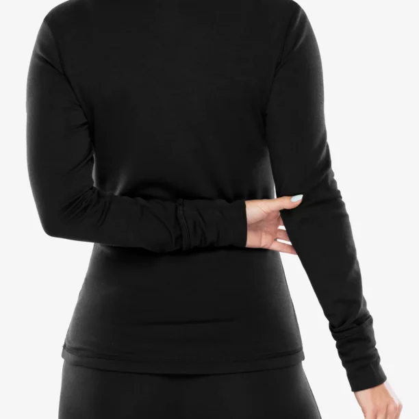 Preţ Bluza de corp femei Super.natural B Hot Turtleneck - jet black