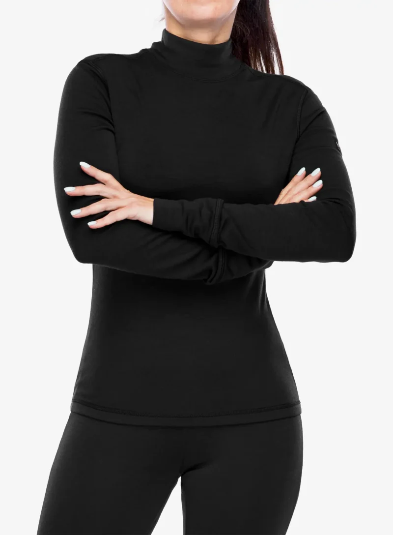 Bluza de corp femei Super.natural B Hot Turtleneck - jet black