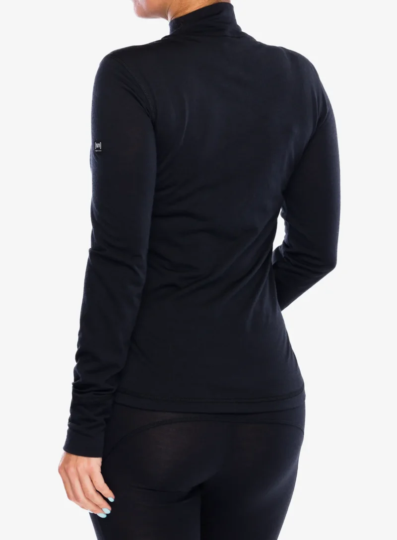 Bluza de corp femei Super.natural Tundra175 Turtleneck - jet black preţ