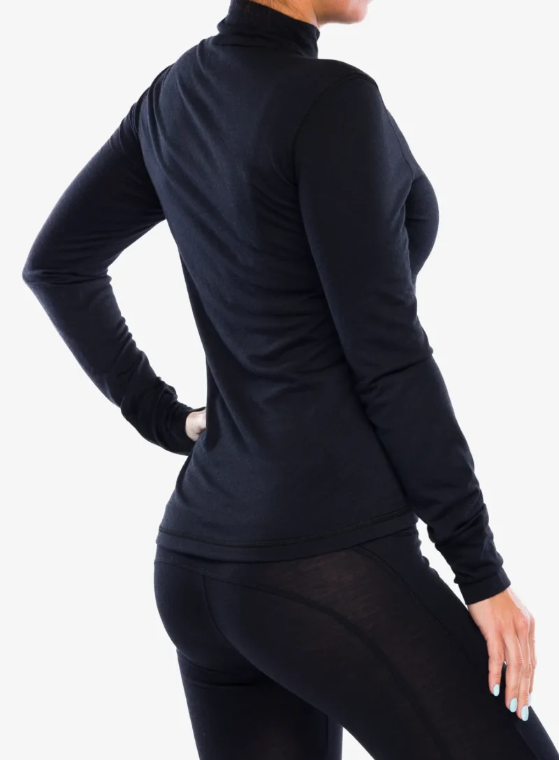 Preţ Bluza de corp femei Super.natural Tundra175 Turtleneck - jet black