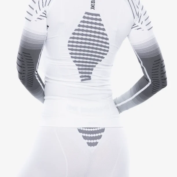 Bluza de corp femei X-Bionic Invent Fx Shirt LS - x white/grey/light grey preţ