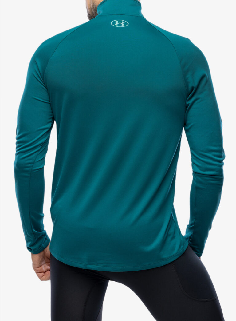 Bluza uscare rapida Under Armour Tech 2.0 1/2 Zip Long Sleeve - hydro teal/radial turquoise preţ