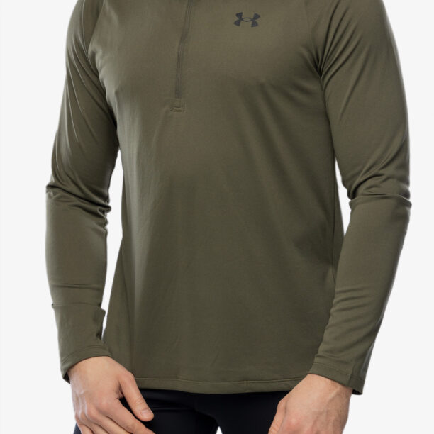 Original Bluza uscare rapida Under Armour Tech 2.0 1/2 Zip Long Sleeve - marine od green/black