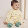 Bobo Choses bluza bebe Freedom Bird culoarea galben