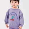 Bobo Choses bluza copii culoarea violet