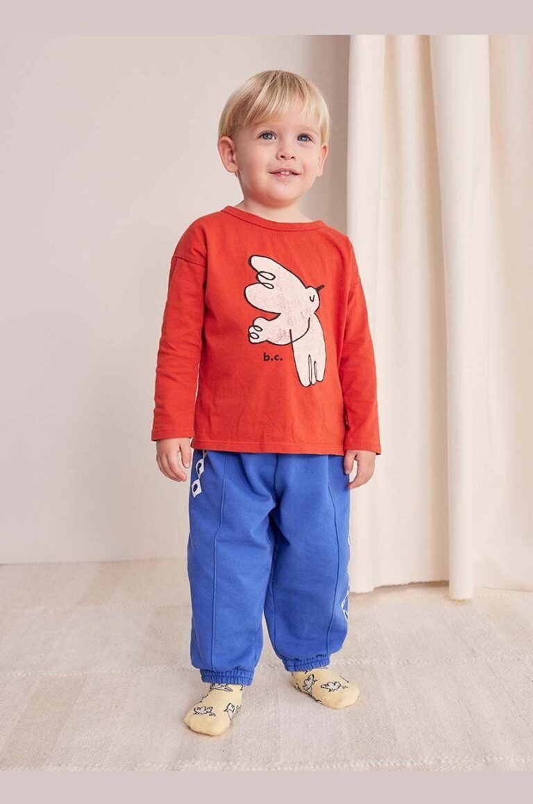 Bobo Choses pantaloni de trening pentru bebeluși Diamonds cu imprimeu