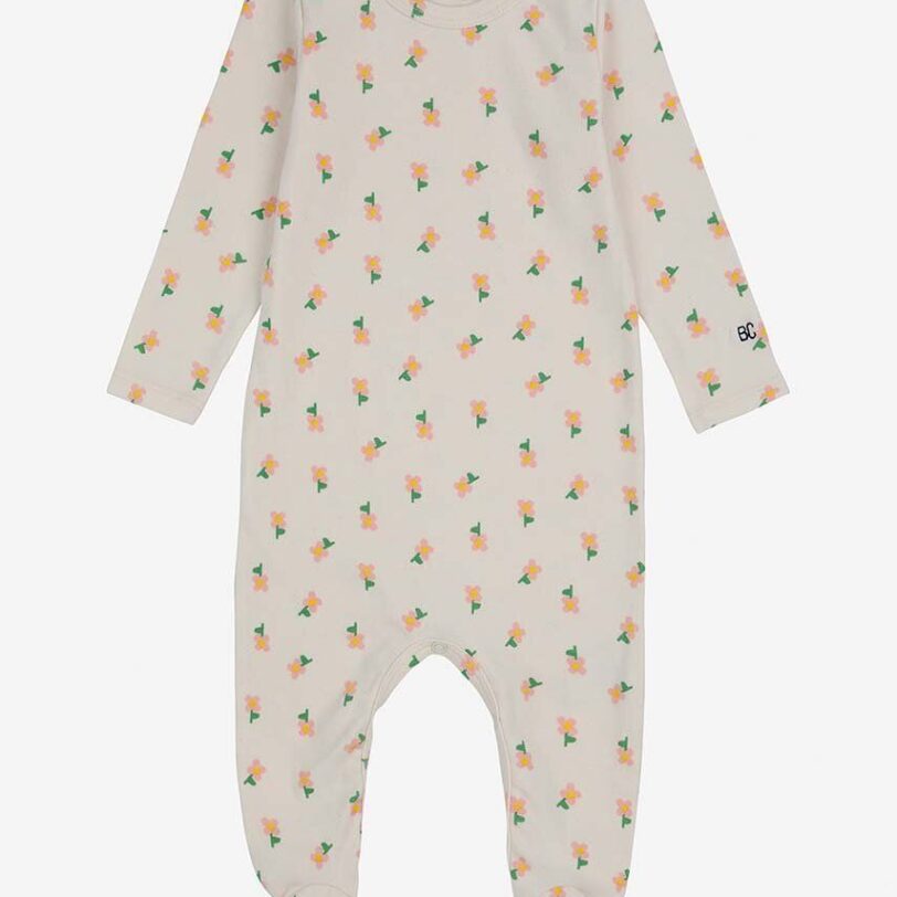 Bobo Choses salopeta din bumbac pentru bebelusi Pansy Flower 224AB105 preţ