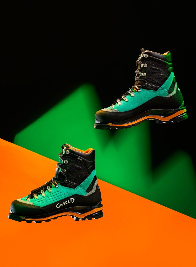 Bocanci alpinism AKU Hayatsuki GTX - mint/black preţ