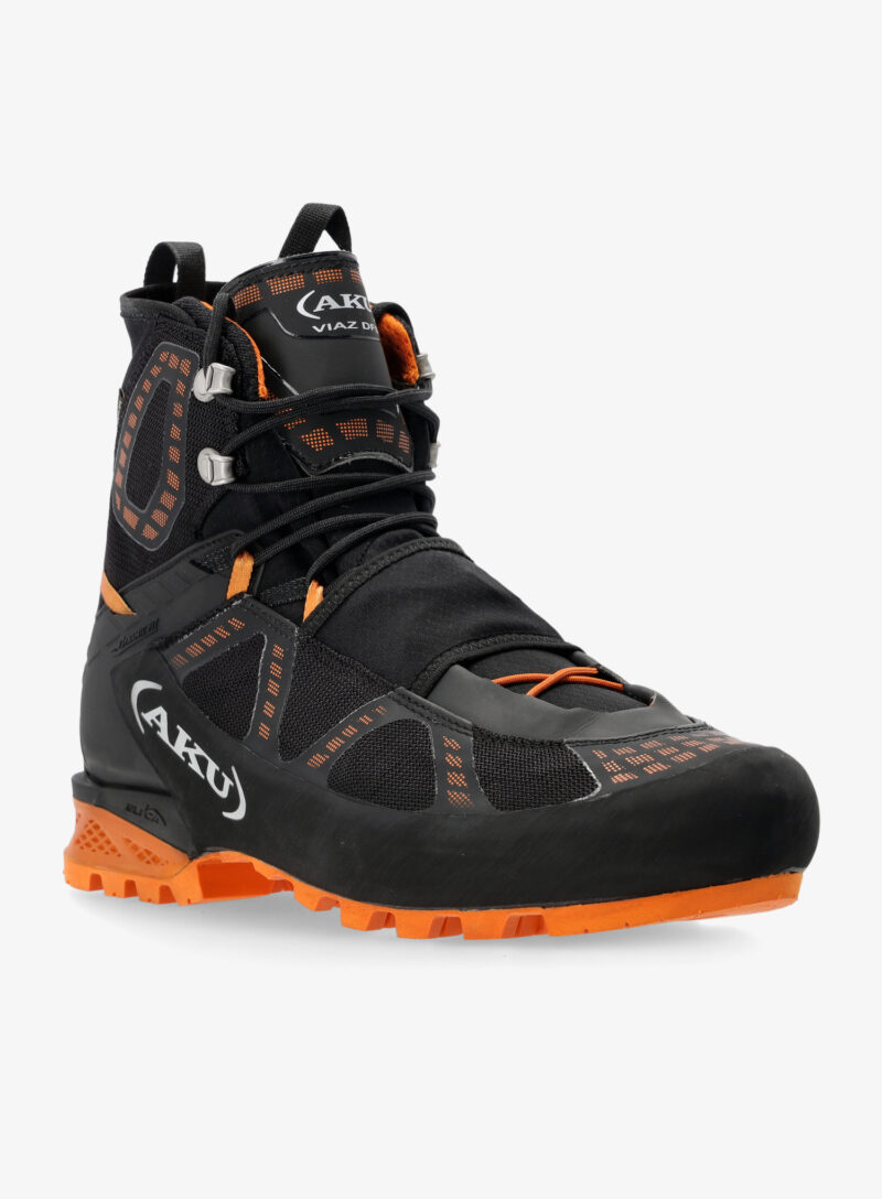 Cumpăra Bocanci alpinism AKU Viaz DFS GTX - black/orange