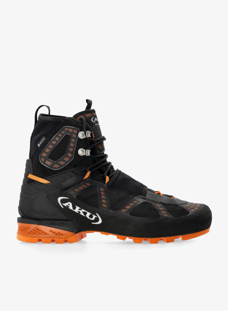 Bocanci alpinism AKU Viaz DFS GTX - black/orange