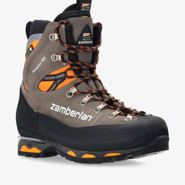 Cumpăra Bocanci alpinism Zamberlan Mountain Trek - graphite/orange