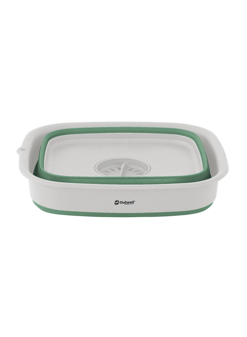 Cumpăra Bol turistic Outwell Collaps Wash Bowl w/drain - shadow green