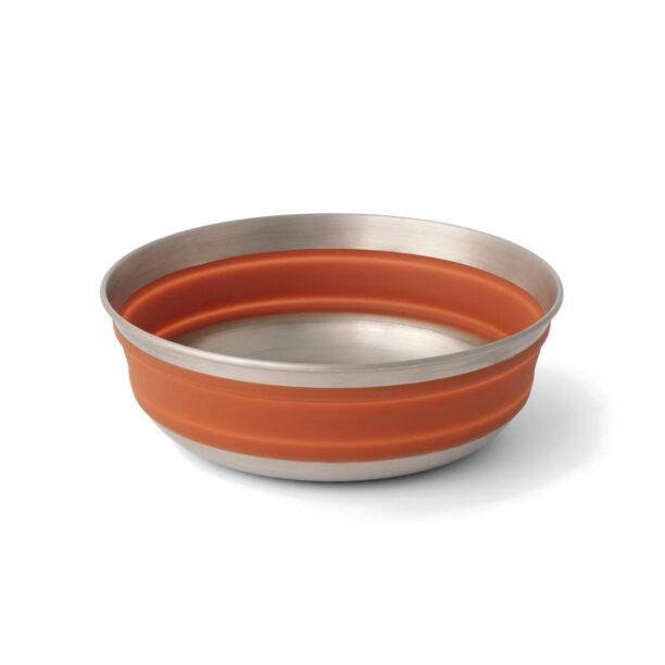 Bol turistic Sea to Summit Detour SL Steel Colla Bowl Medium - brown