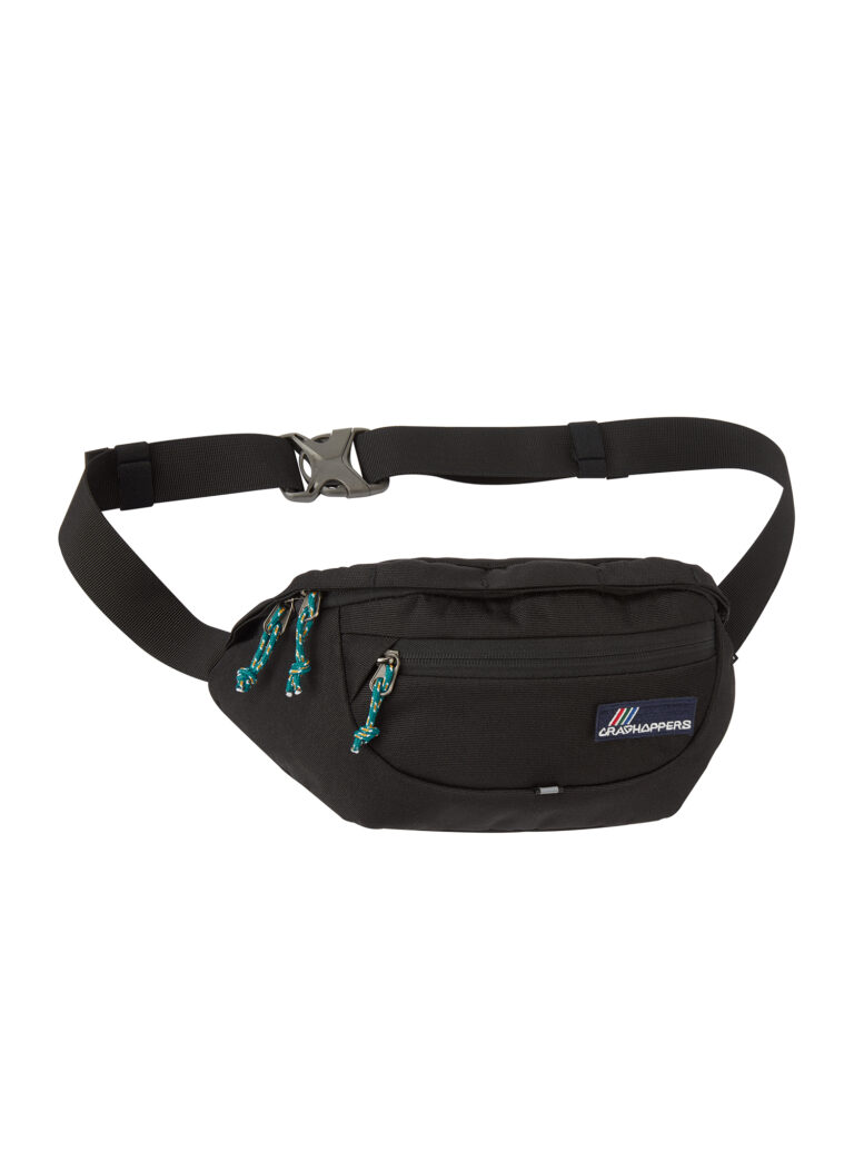 Borsetă Craghoppers 1.5L Kiwi Classic Bum Bag - black