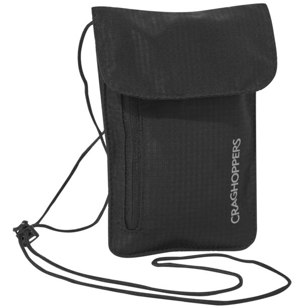 Borsetă Craghoppers Neck Pouch - black