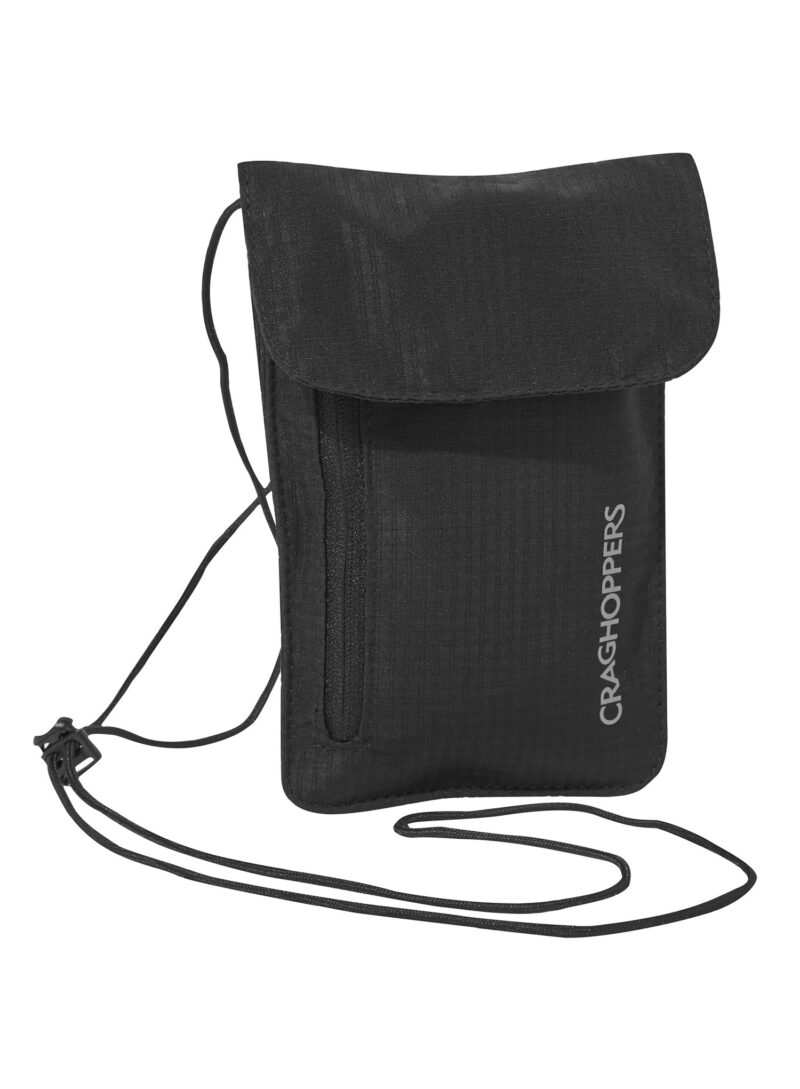 Borsetă Craghoppers Neck Pouch - black