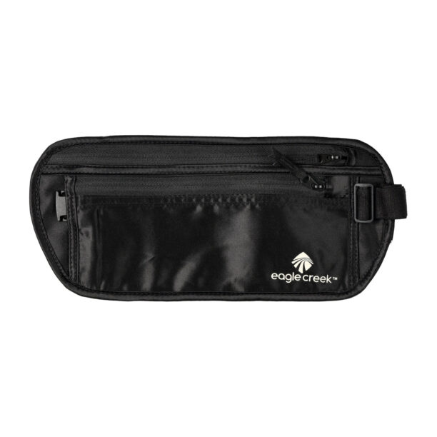 Borsetă Eagle Creek Silk Undercover Money Belt - black