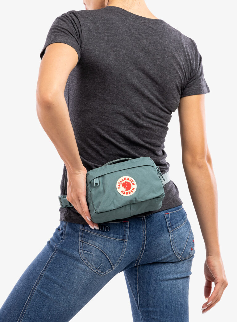 Borsetă Fjallraven Kanken Hip Pack - frost green - imagine 6