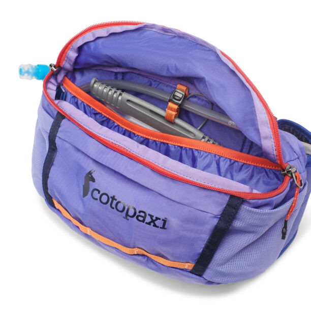 Original Borsetă de sold Cotopaxi Lagos 5L Hydration Hip Pack - amethyst/blue violet